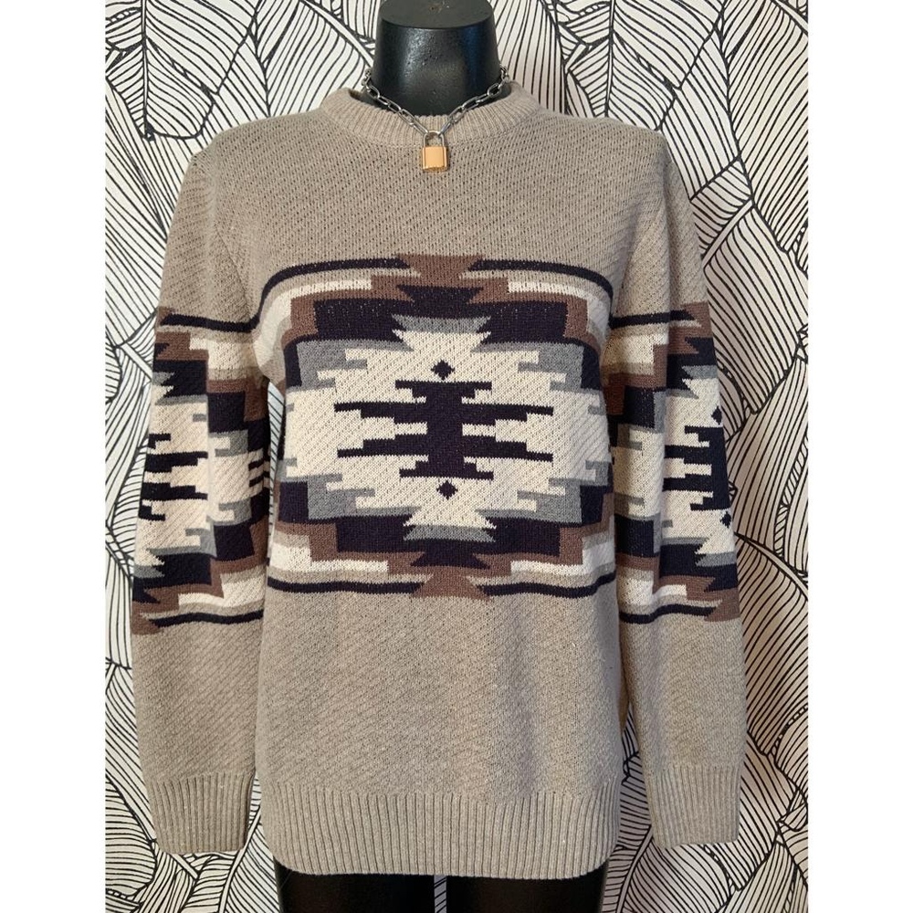 Aztec Design Sweater